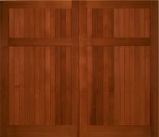 wood overhead garage doors